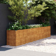Povišena vrtna gredica 385x50x69 cm Corten čelik