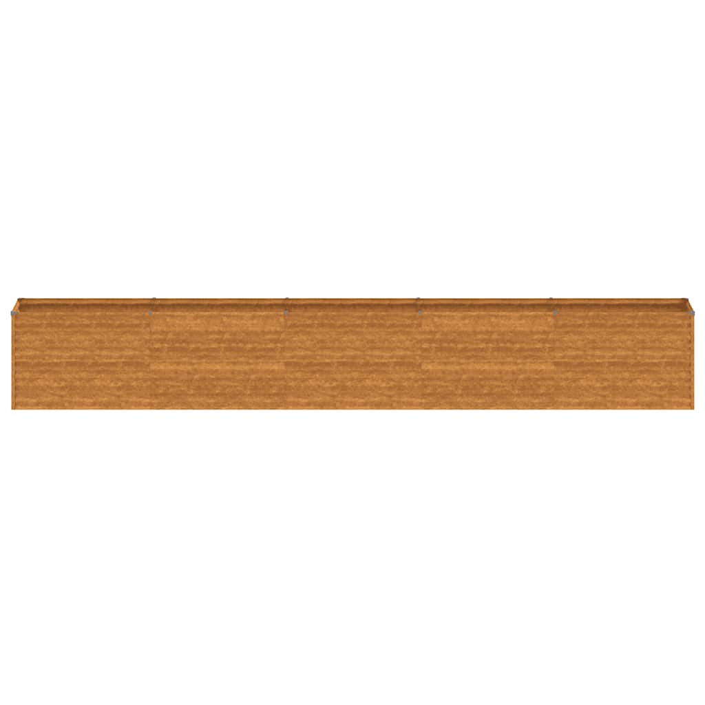 Povišena vrtna gredica 482x50x69 cm Corten čelik