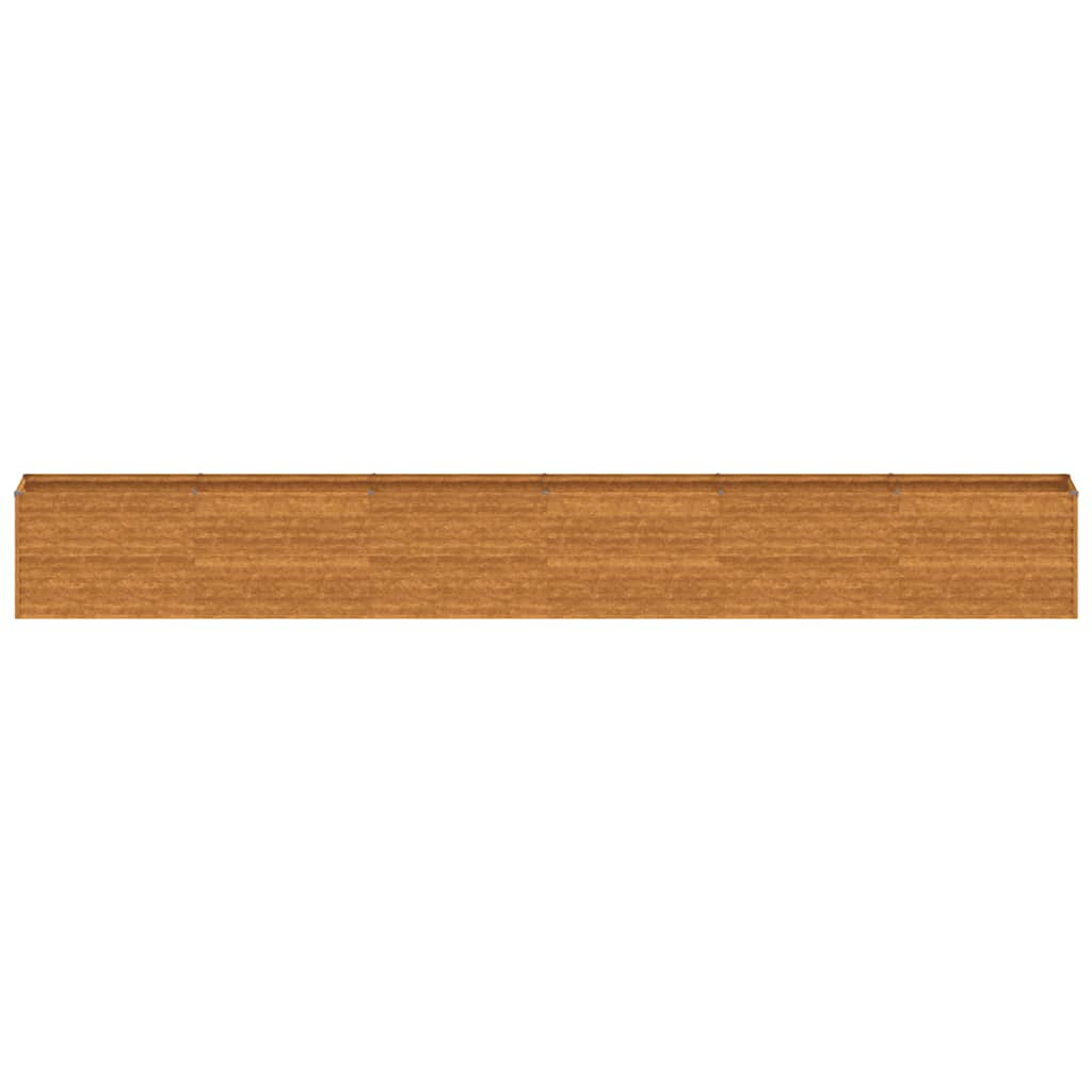 Povišena vrtna gredica 578x50x69 cm Corten čelik