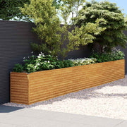 Povišena vrtna gredica 578x50x69 cm Corten čelik