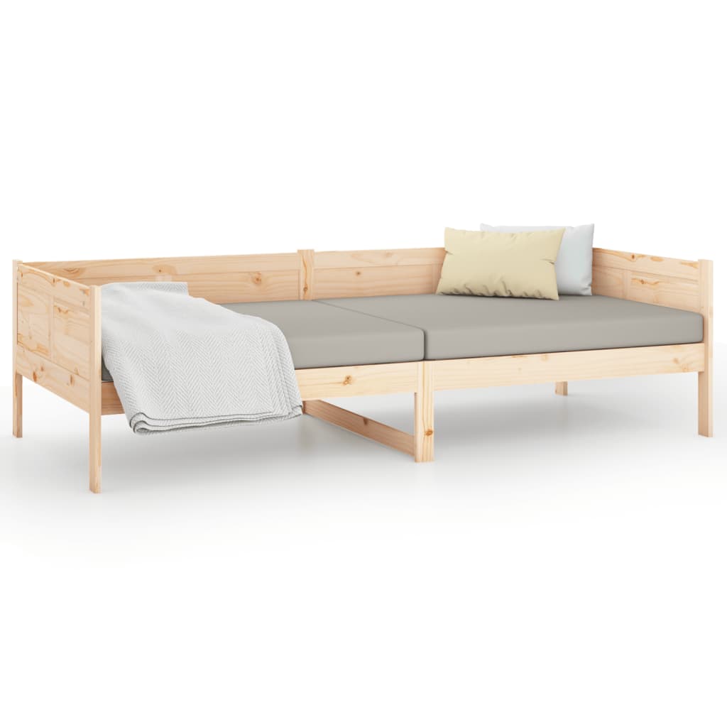 Dnevni ležaj od masivne borovine 80 x 200 cm