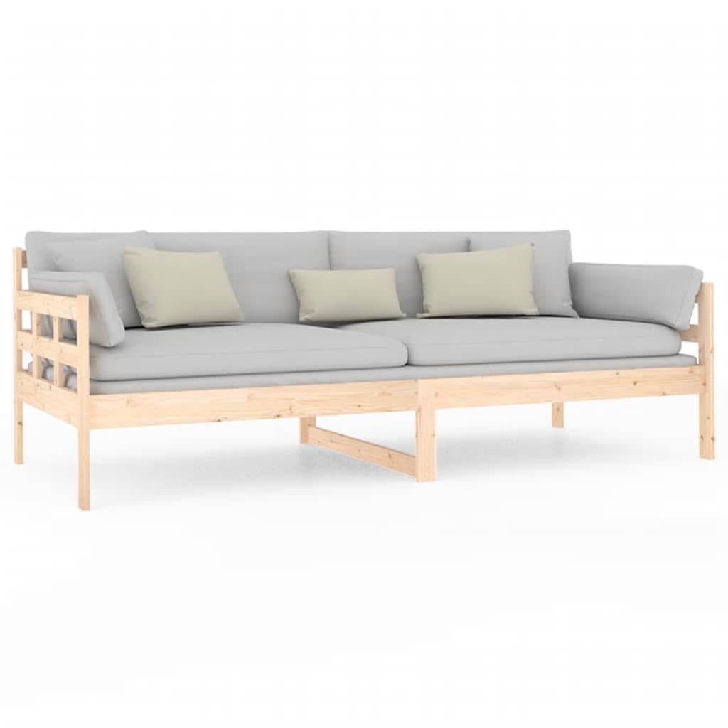 Dnevni ležaj od masivne borovine 90 x 200 cm