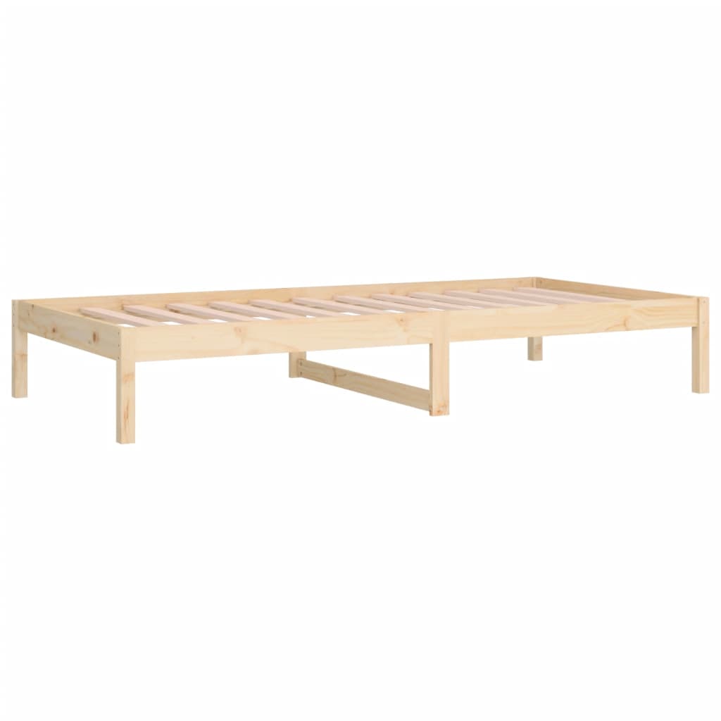 Dnevni krevet bez madraca 80 x 200 cm od masivne borovine