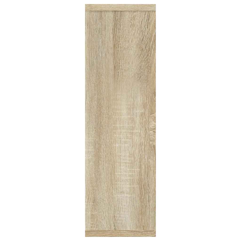 Zidna polica boja hrasta sonome 85x16x52,5 cm konstruirano drvo