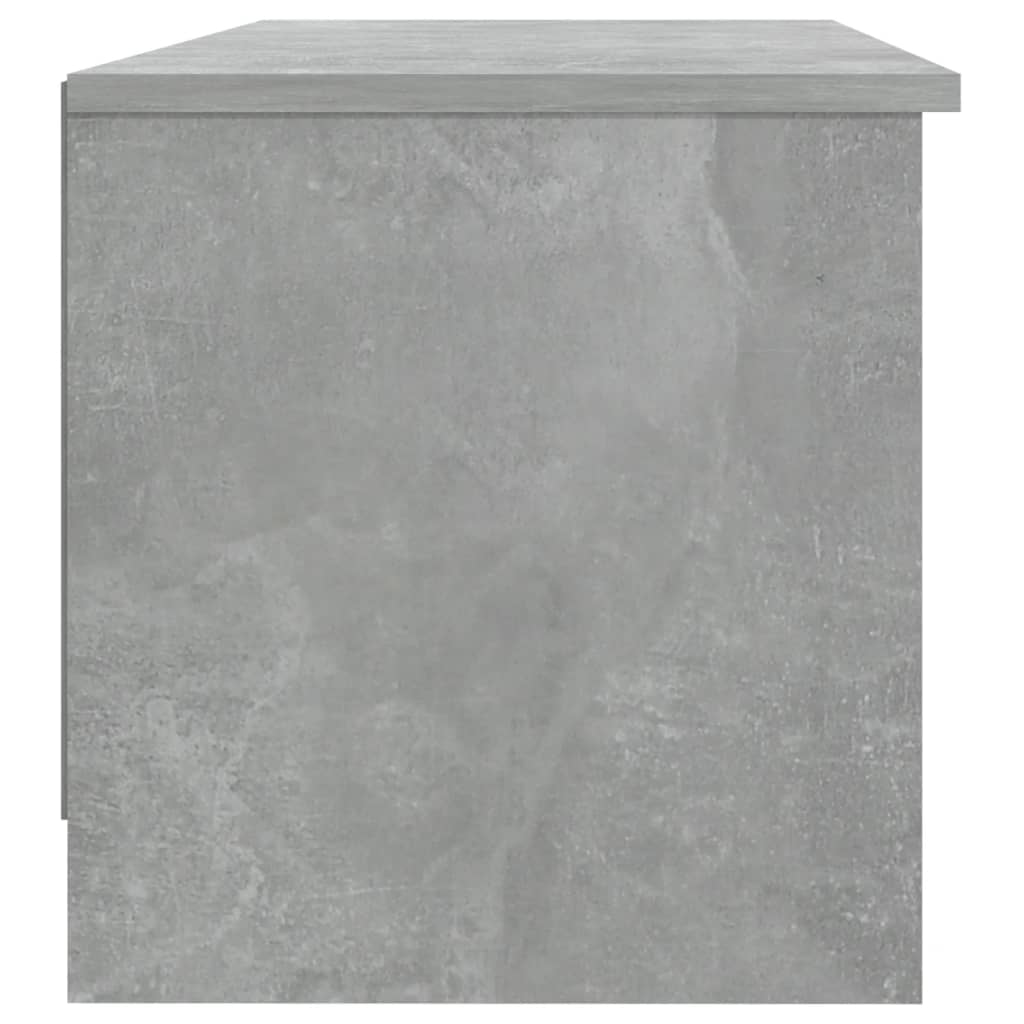 TV ormarić boja betona 102x35,5x36,5 cm konstruirano drvo