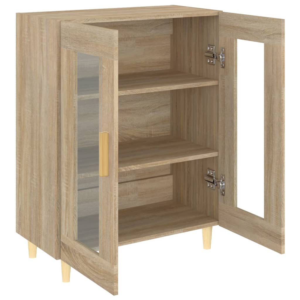 Komoda boja hrasta sonome 69,5x34x90 cm od konstruiranog drva