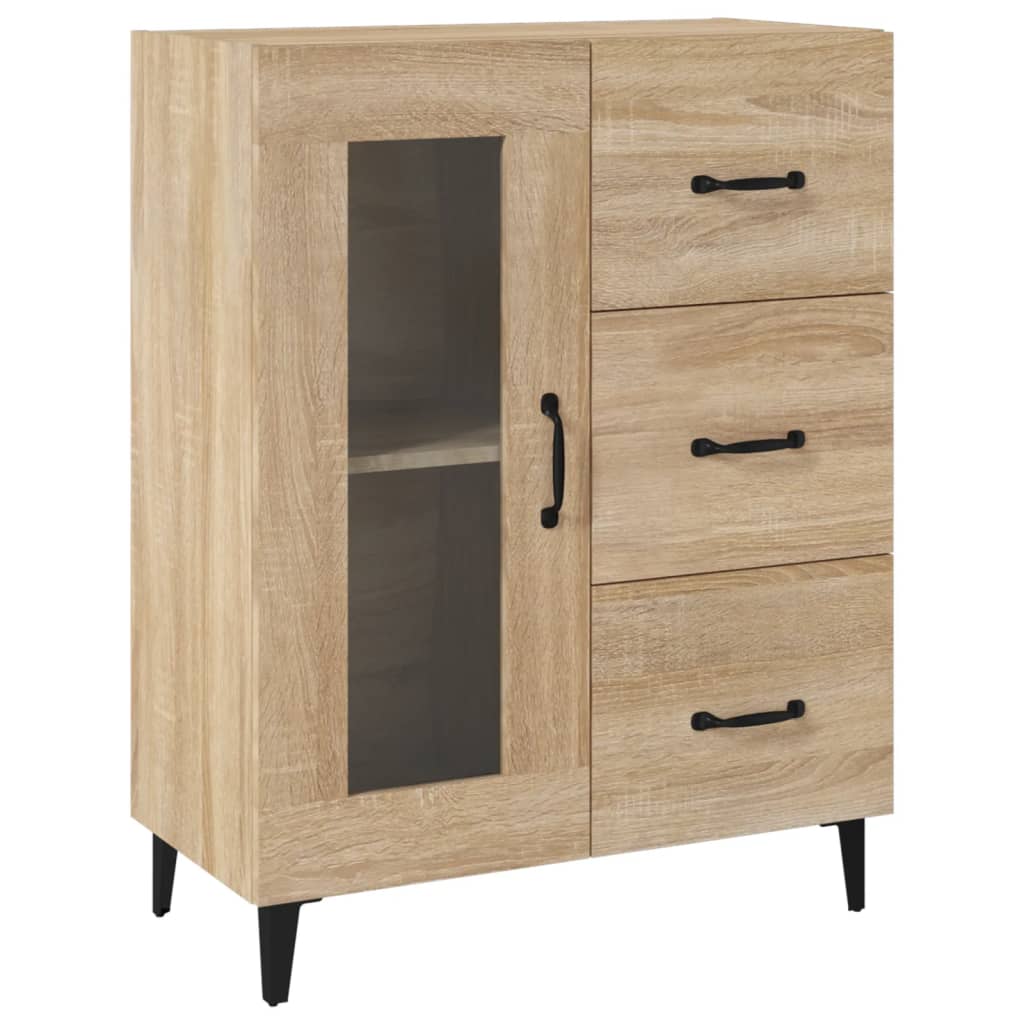 Komoda boja hrasta sonome 69,5x34x90 cm od konstruiranog drva
