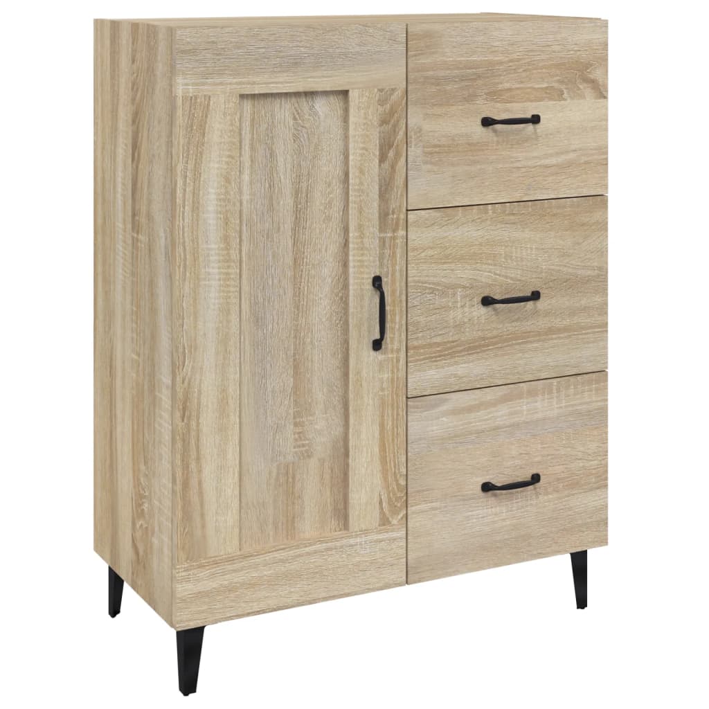 Komoda boja hrasta sonome 69,5x34x90 cm od konstruiranog drva