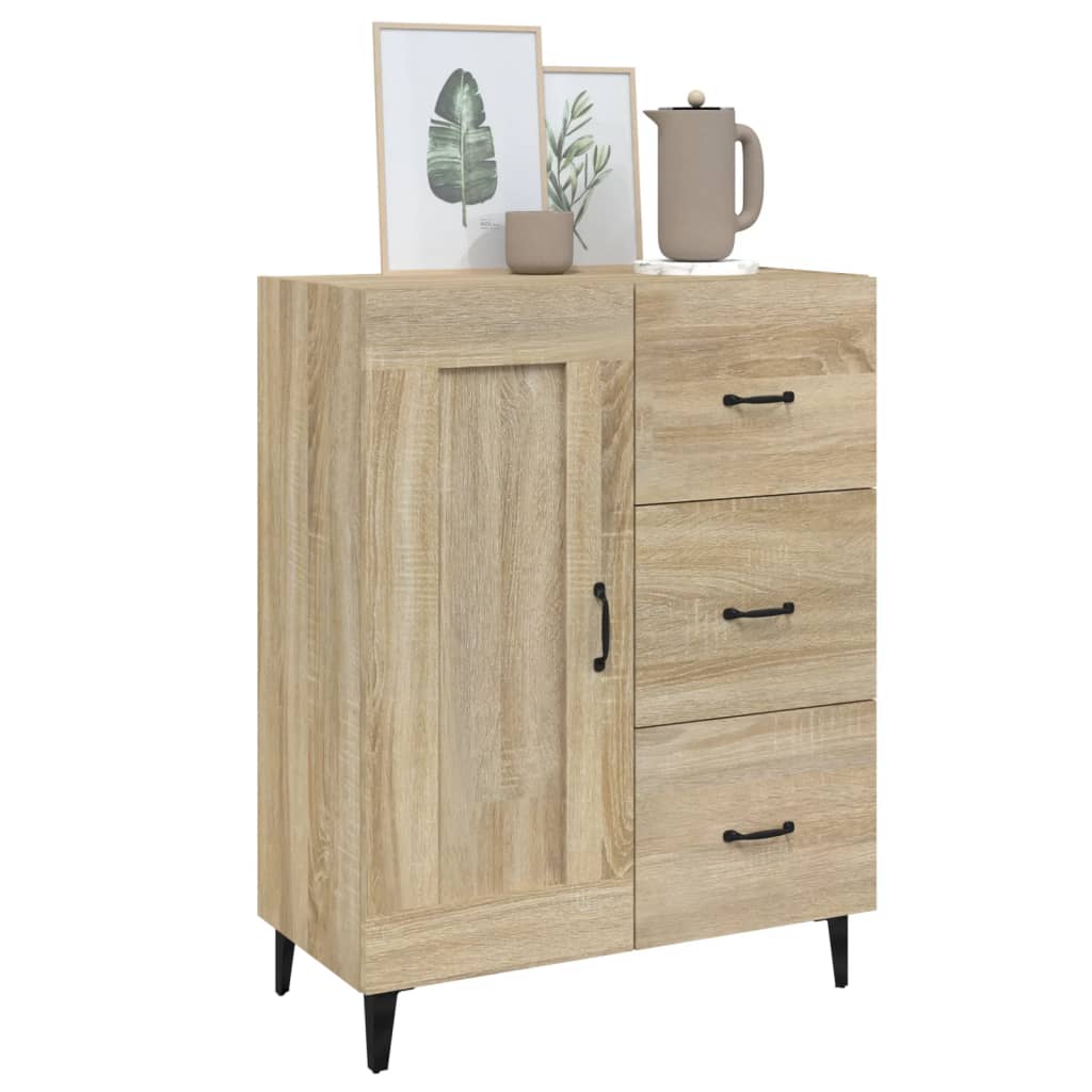 Komoda boja hrasta sonome 69,5x34x90 cm od konstruiranog drva