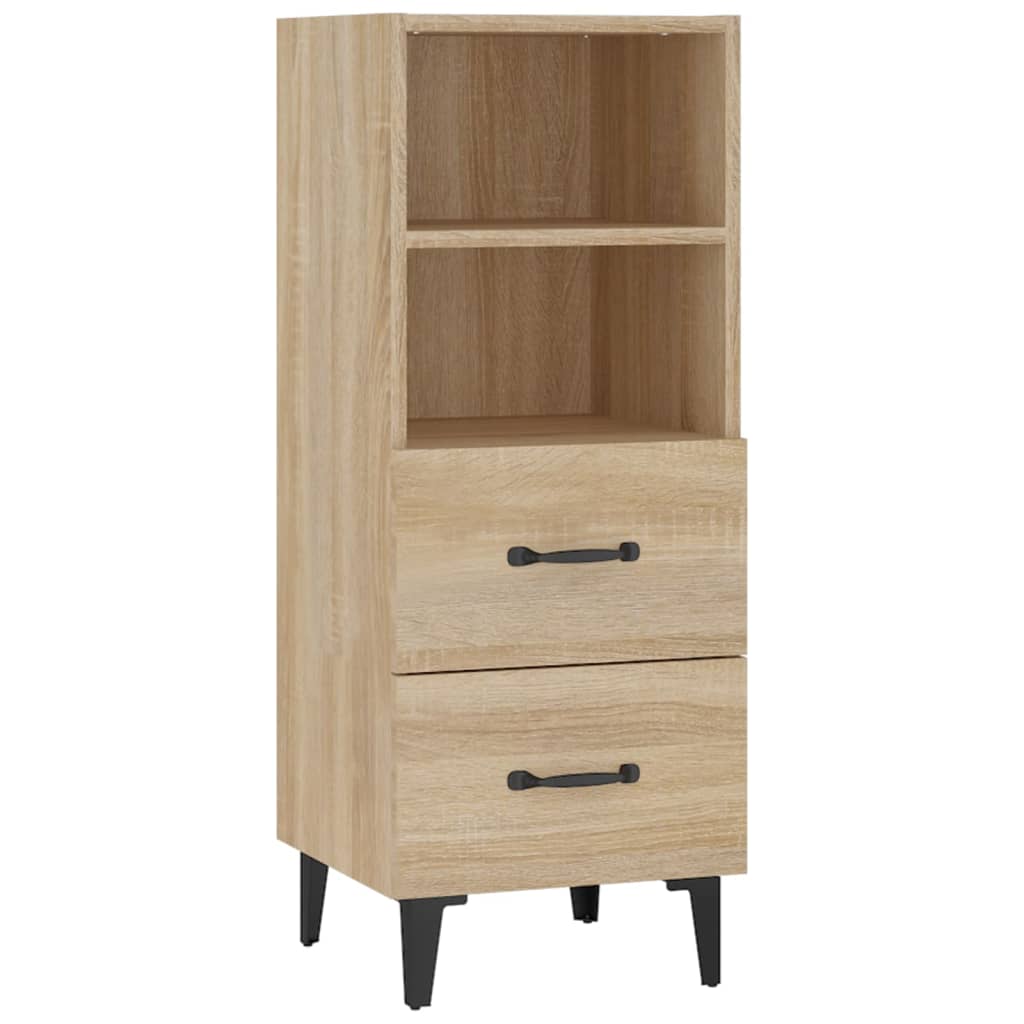 Komoda boja hrasta sonome 34,5x34x90 cm od konstruiranog drva