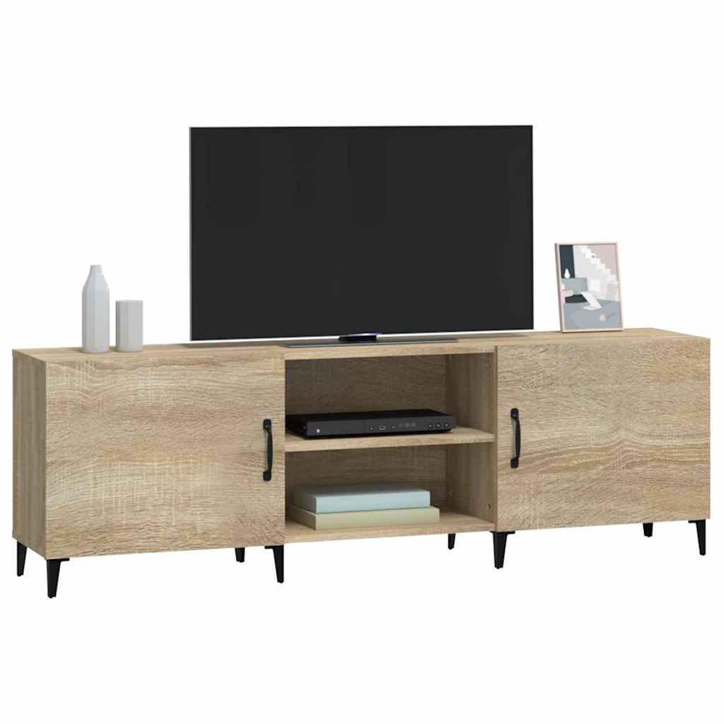 TV ormarić boja hrasta 150x30x50 cm od konstruiranog drva