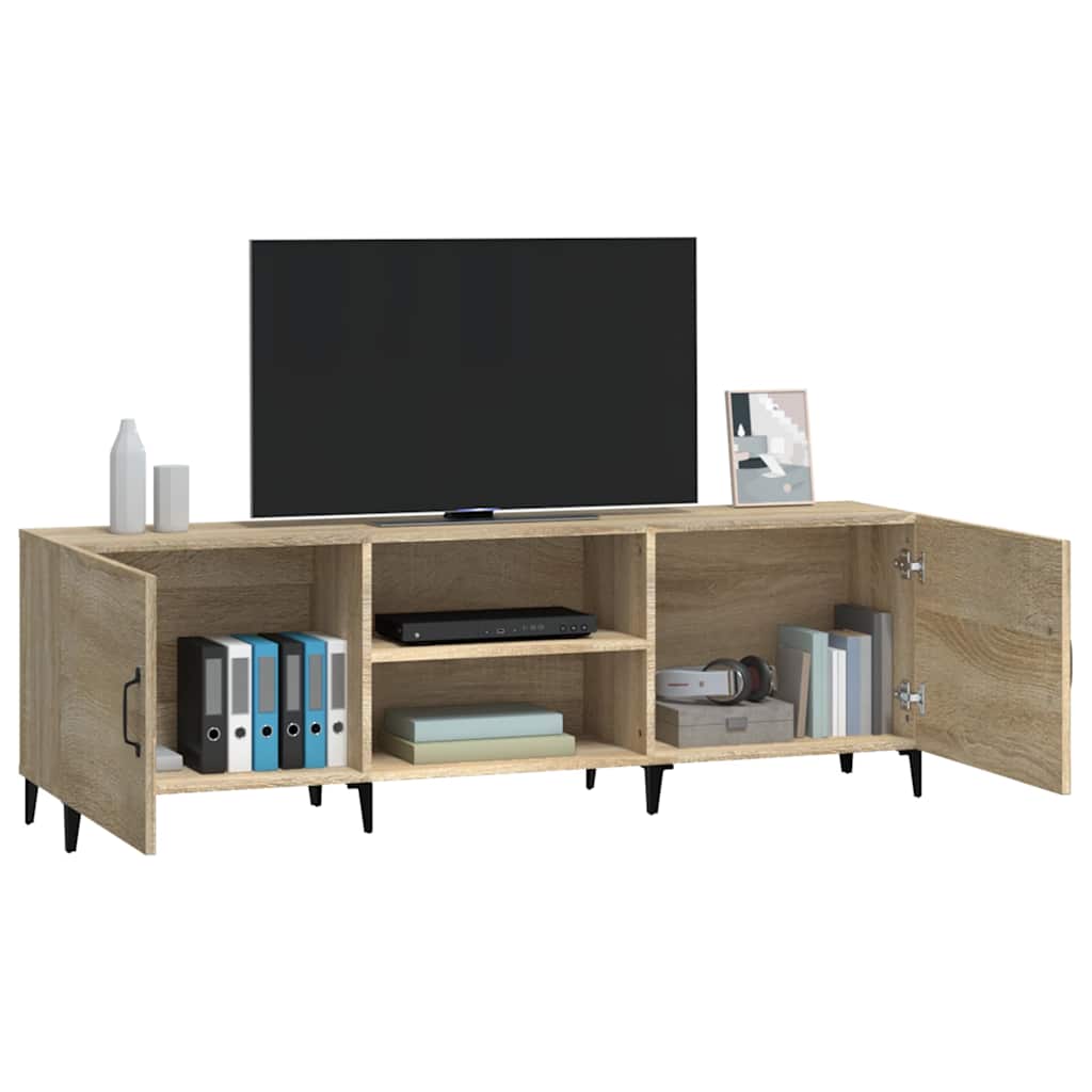 TV ormarić boja hrasta 150x30x50 cm od konstruiranog drva