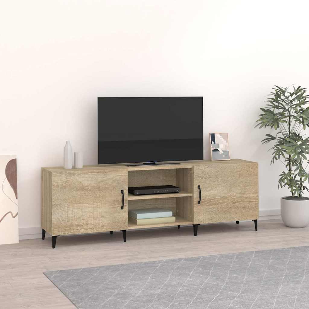 TV ormarić boja hrasta 150x30x50 cm od konstruiranog drva