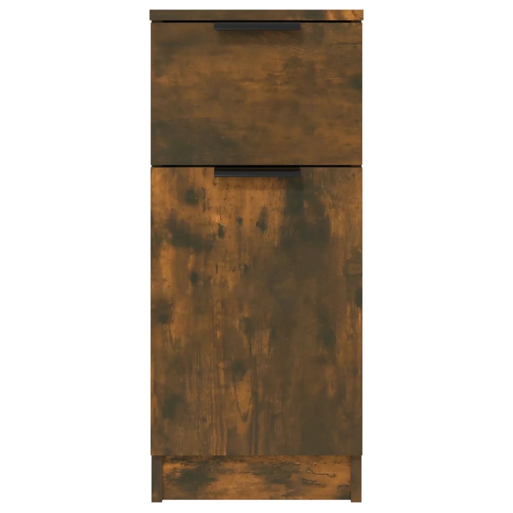 Komode boja dimljenog hrasta 30x30x70cm konstruirano drvo
