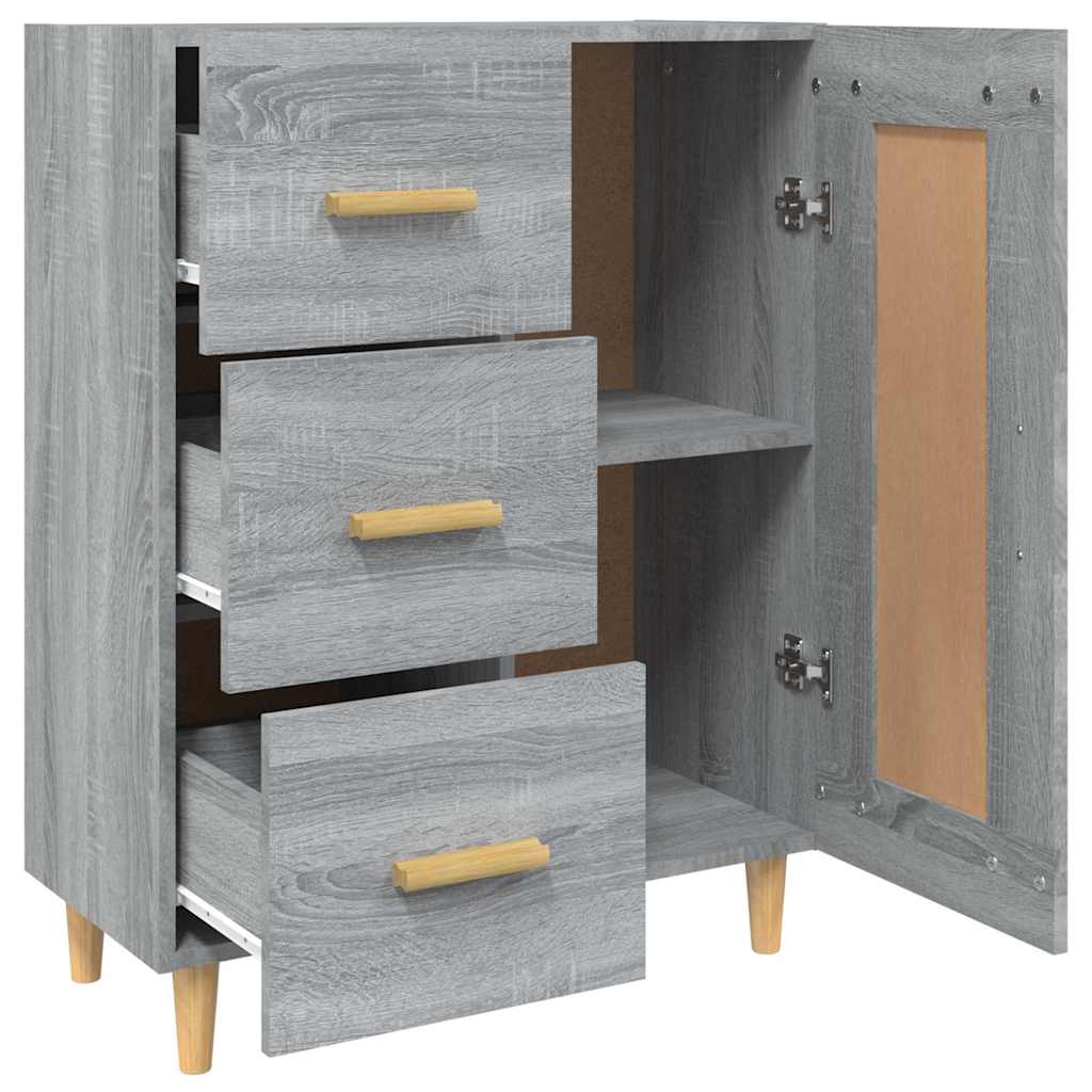 Komoda boja hrasta sonome 69,5 x 34 x 90 cm konstruirano drvo