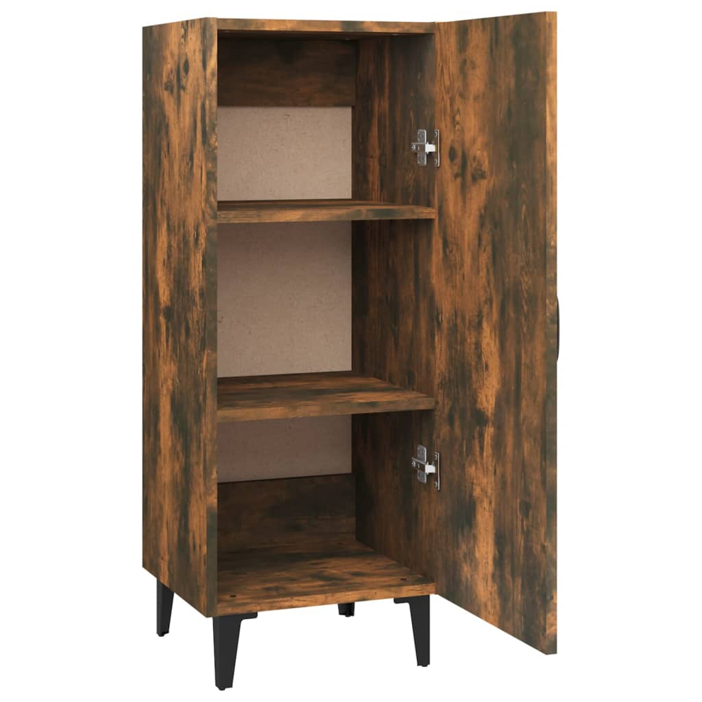Komoda boja dimljenog hrasta 34,5x34x90 cm konstruirano drvo
