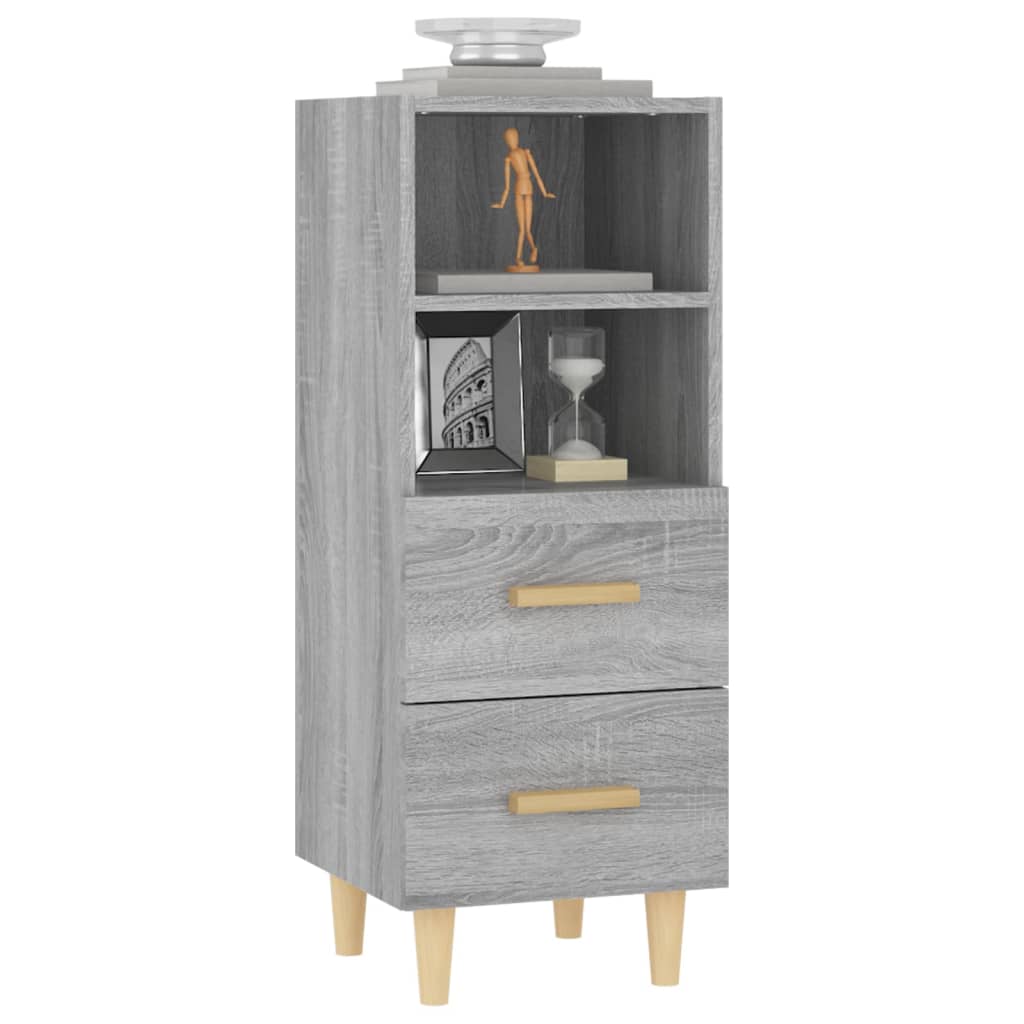 Komoda boja hrasta sonome 34,5x34x90 cm od konstruiranog drva