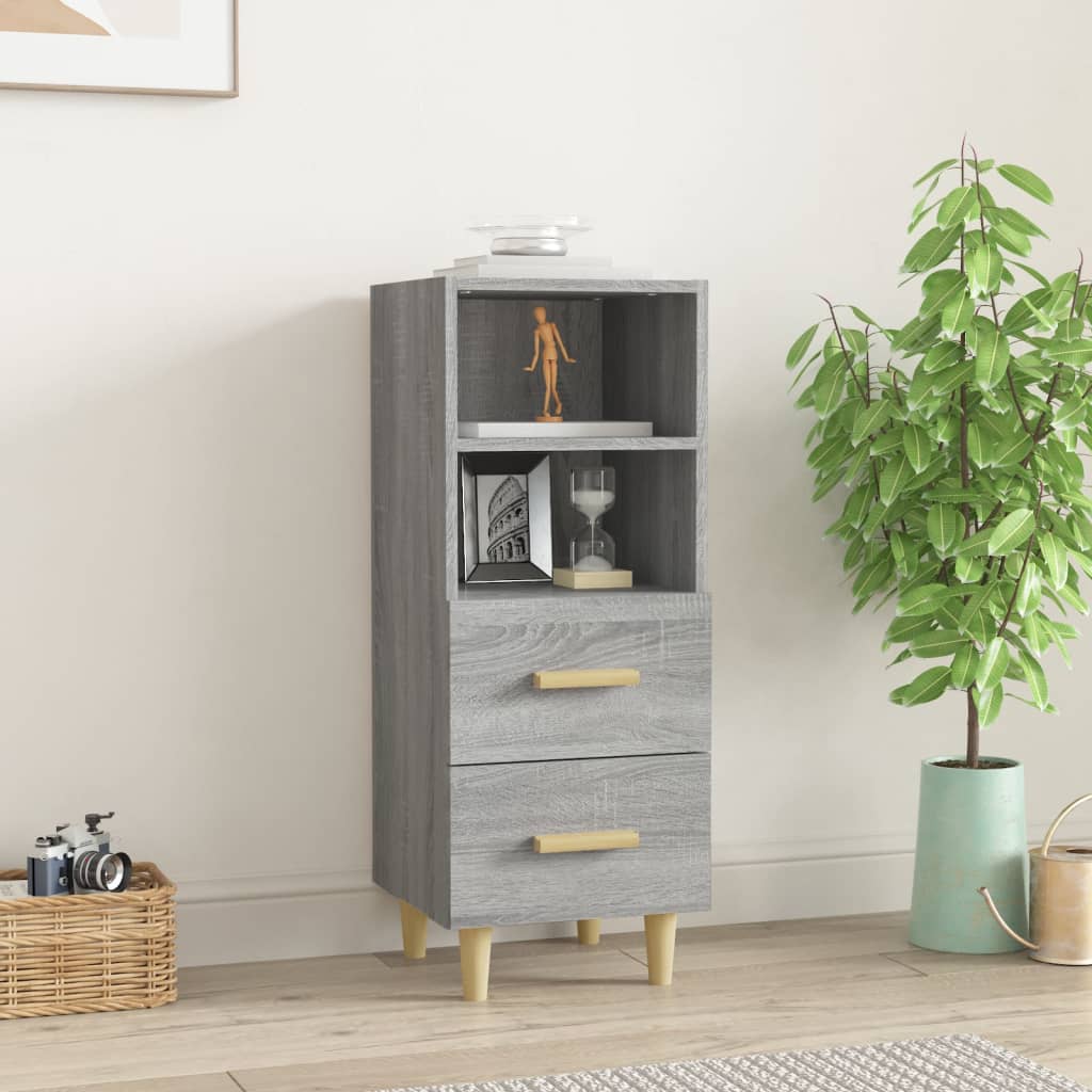 Komoda boja hrasta sonome 34,5x34x90 cm od konstruiranog drva