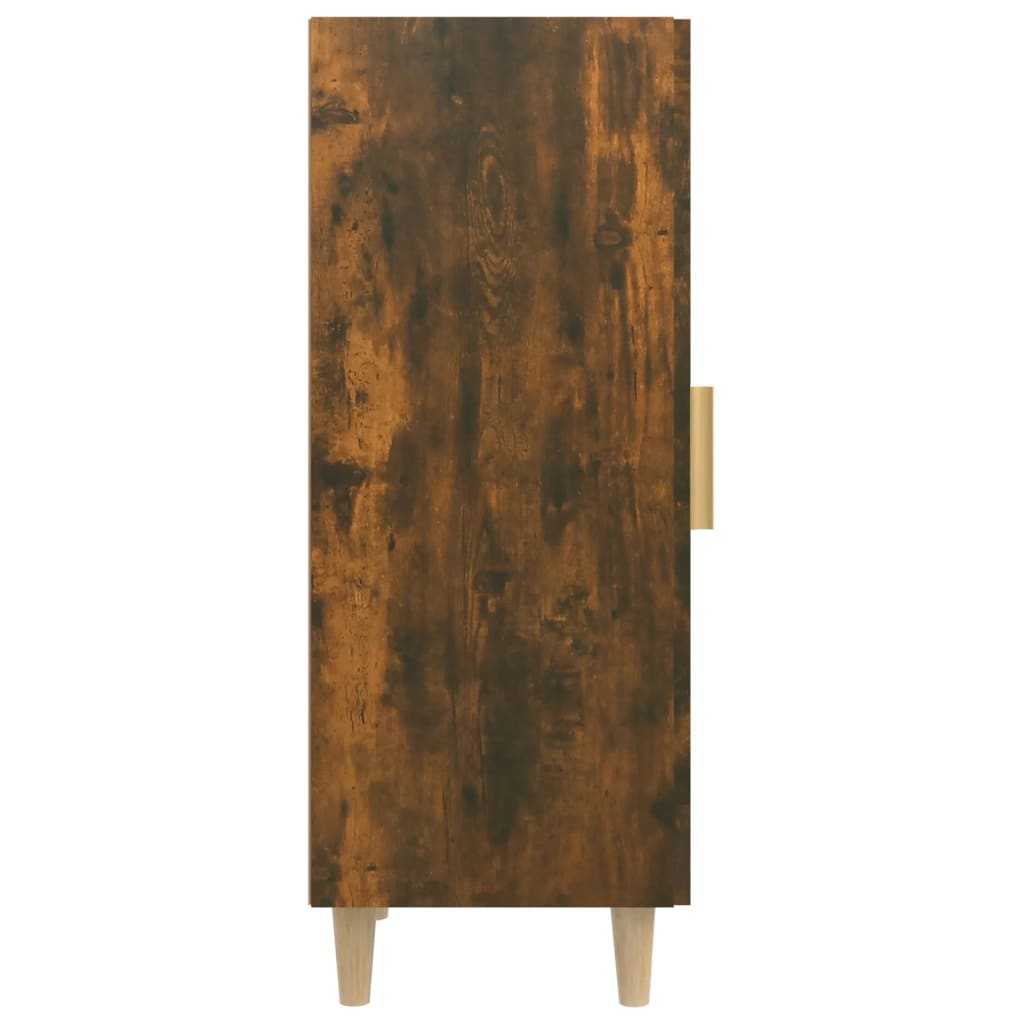 Komoda boja dimljenog hrasta 34,5x34x90 cm konstruirano drvo