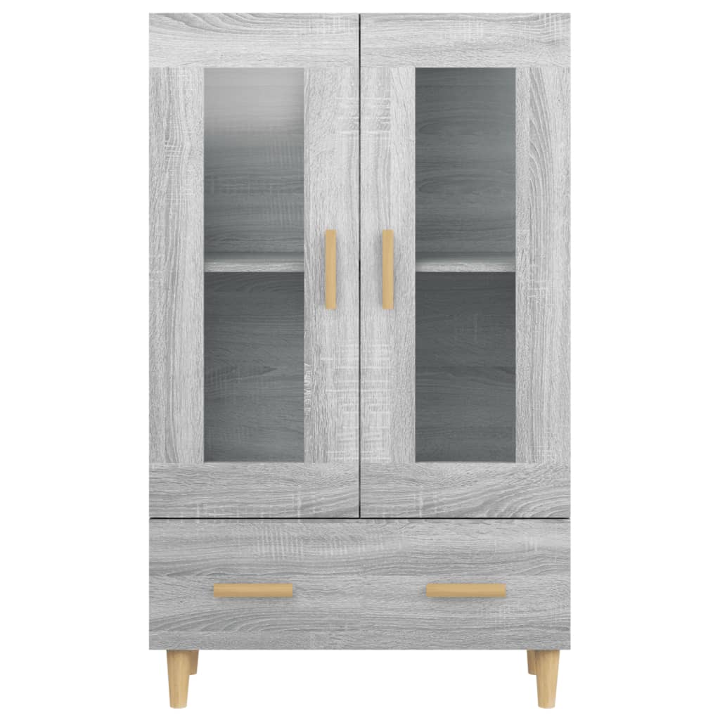 Visoka komoda boja hrasta sonome 70x31x115 cm konstruirano drvo