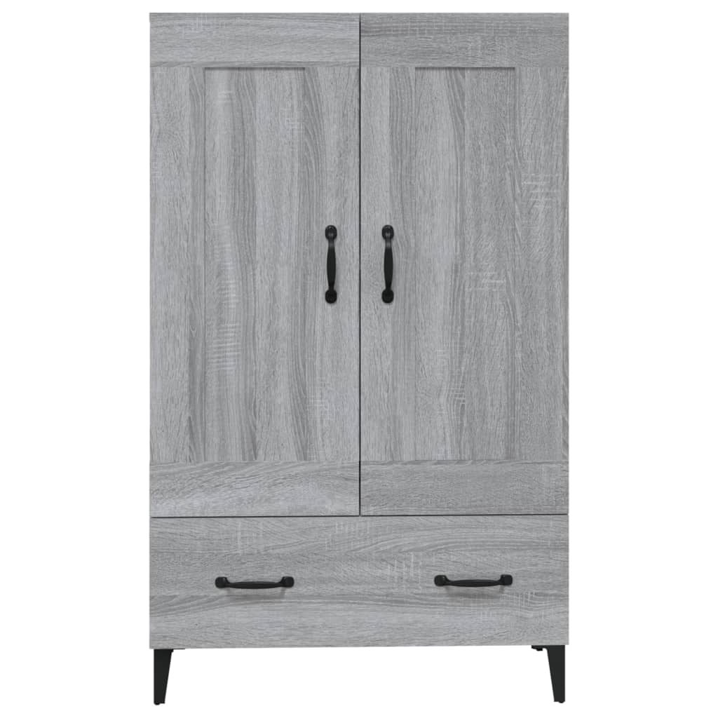 Visoka komoda boja hrasta sonome 70x31x115 cm konstruirano drvo