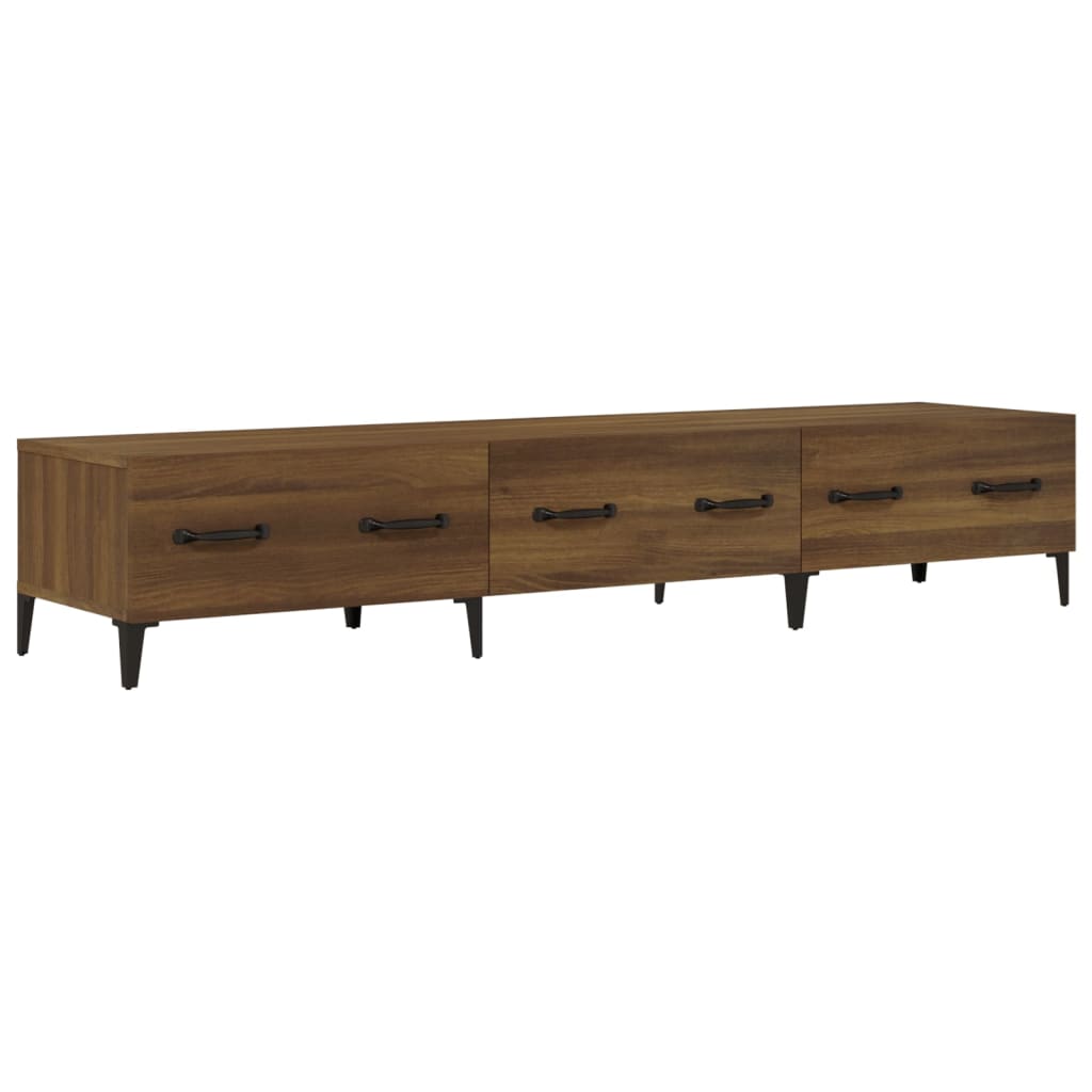 TV ormarić boja hrasta 150 x 34,5 x 30 cm konstruirano drvo