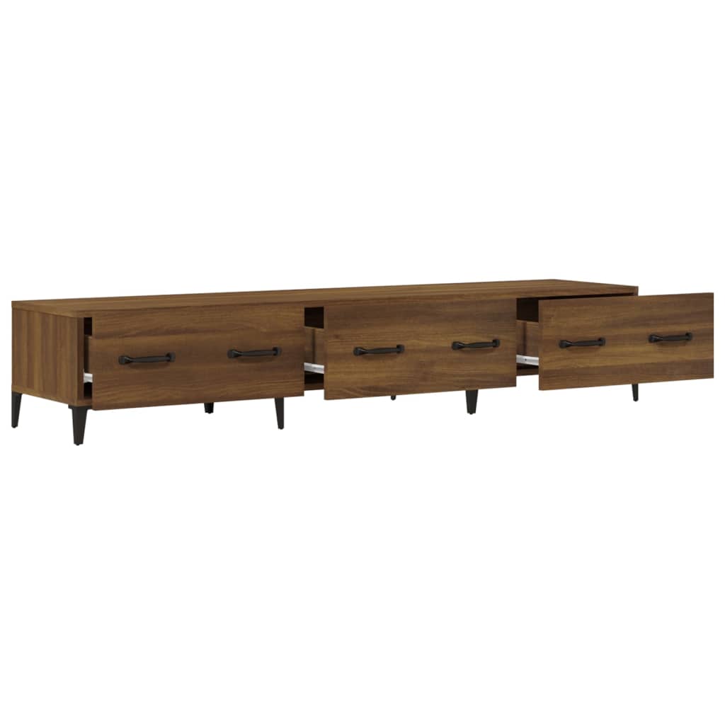 TV ormarić boja hrasta 150 x 34,5 x 30 cm konstruirano drvo