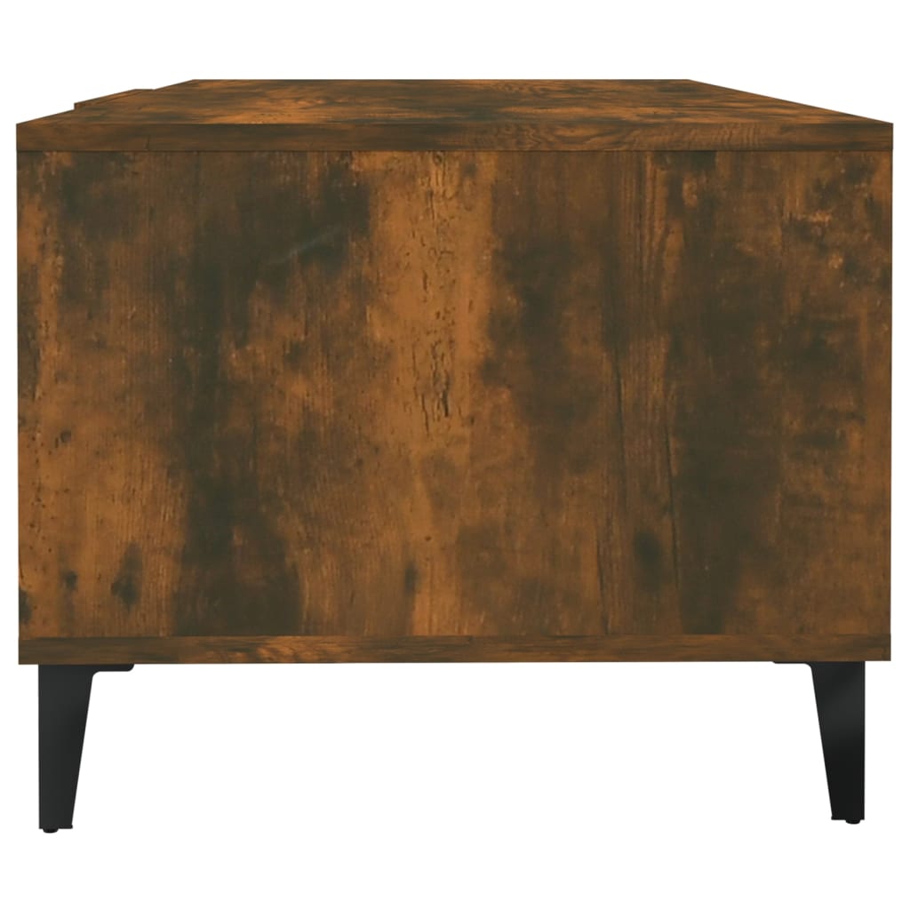 Stolić za kavu boja hrasta 102 x 50 x 40 cm konstruirano drvo