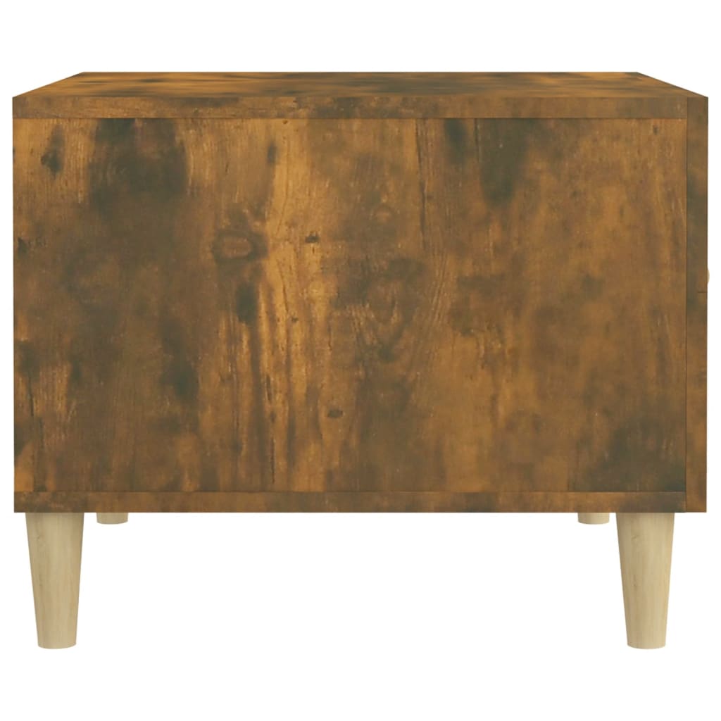 Stolići za kavu 2 kom boja hrasta 50x50x40 cm konstruirano drvo