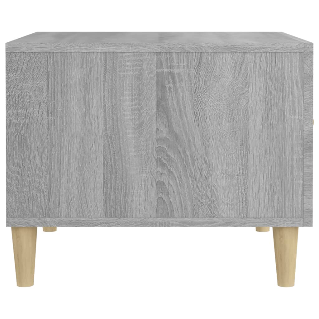 Stolići za kavu 2 kom boja hrast 50x50x40 cm konstruirano drvo