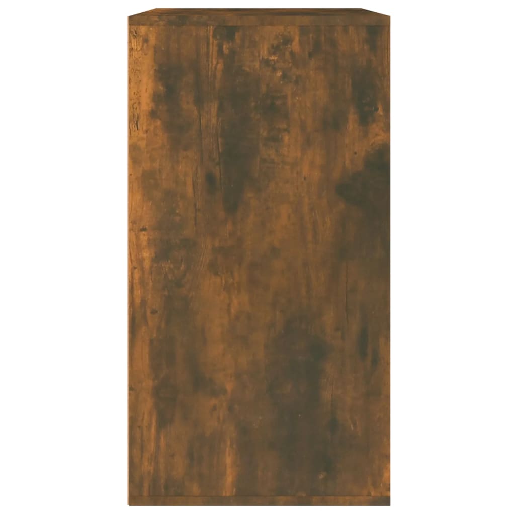 Kozmetički ormarić dimljeni hrast 80x40x75 cm konstruirano drvo