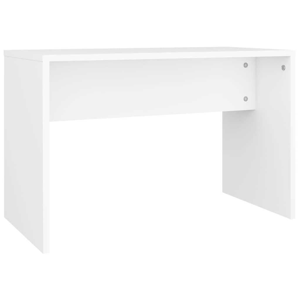 Set toaletnog stolića bijeli 74,5 x 40 x 141 cm