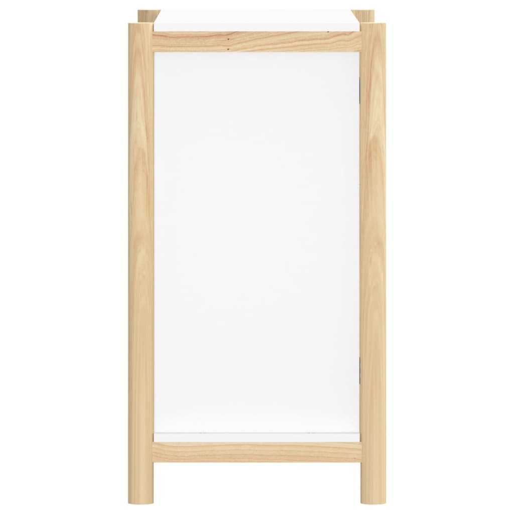 Komoda bijela 62 x 38 x 70 cm od konstruiranog drva