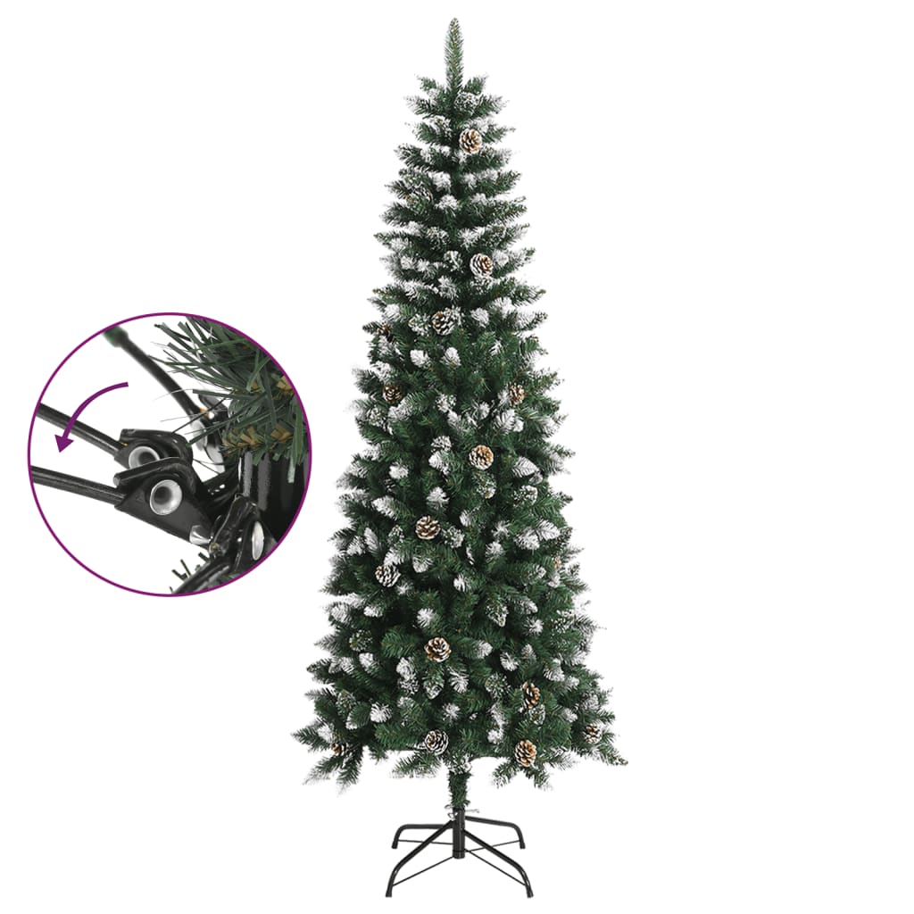 Umjetno božićno drvce sa stalkom zeleno 240 cm PVC