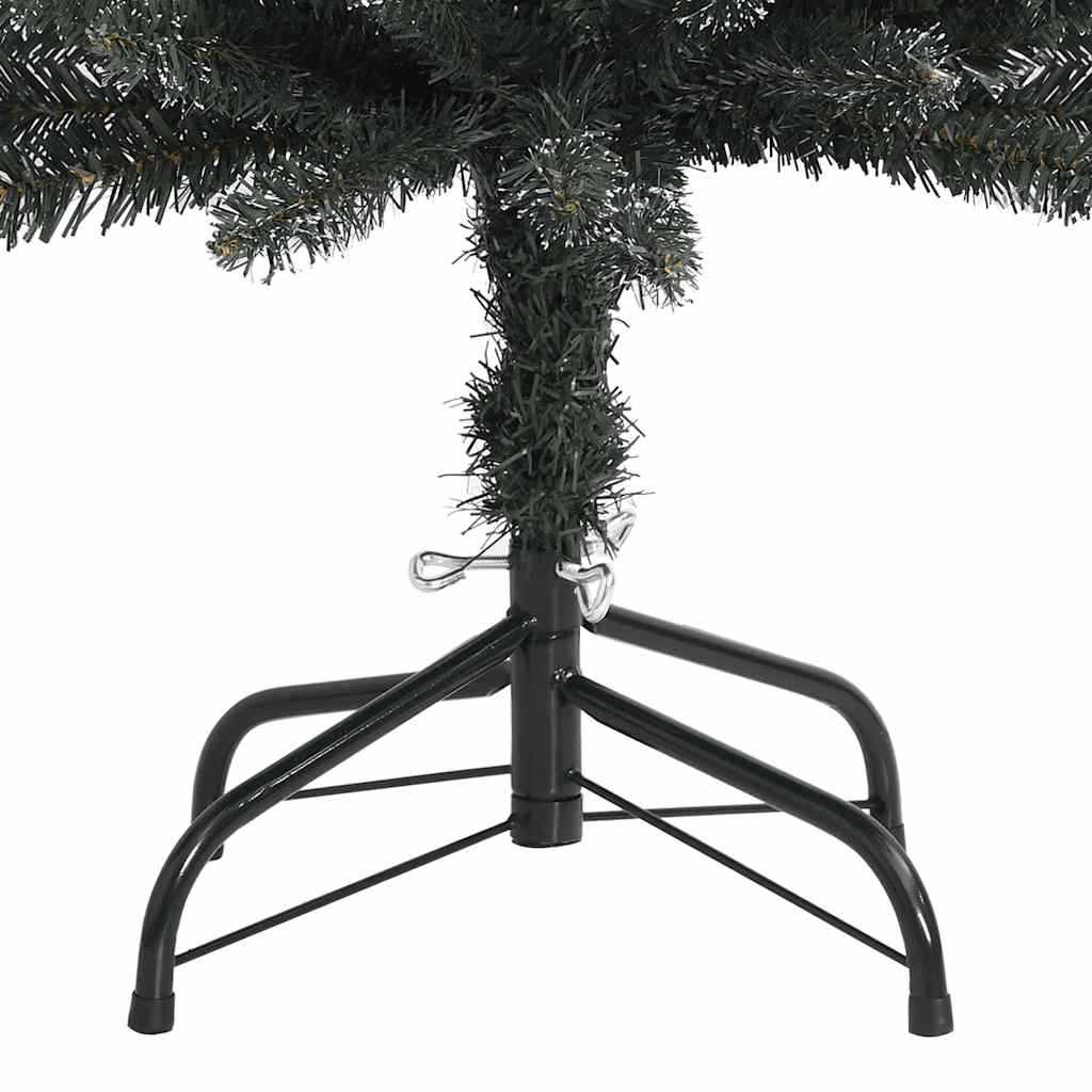 Umjetno usko božićno drvce sa stalkom zeleno 180 cm PVC