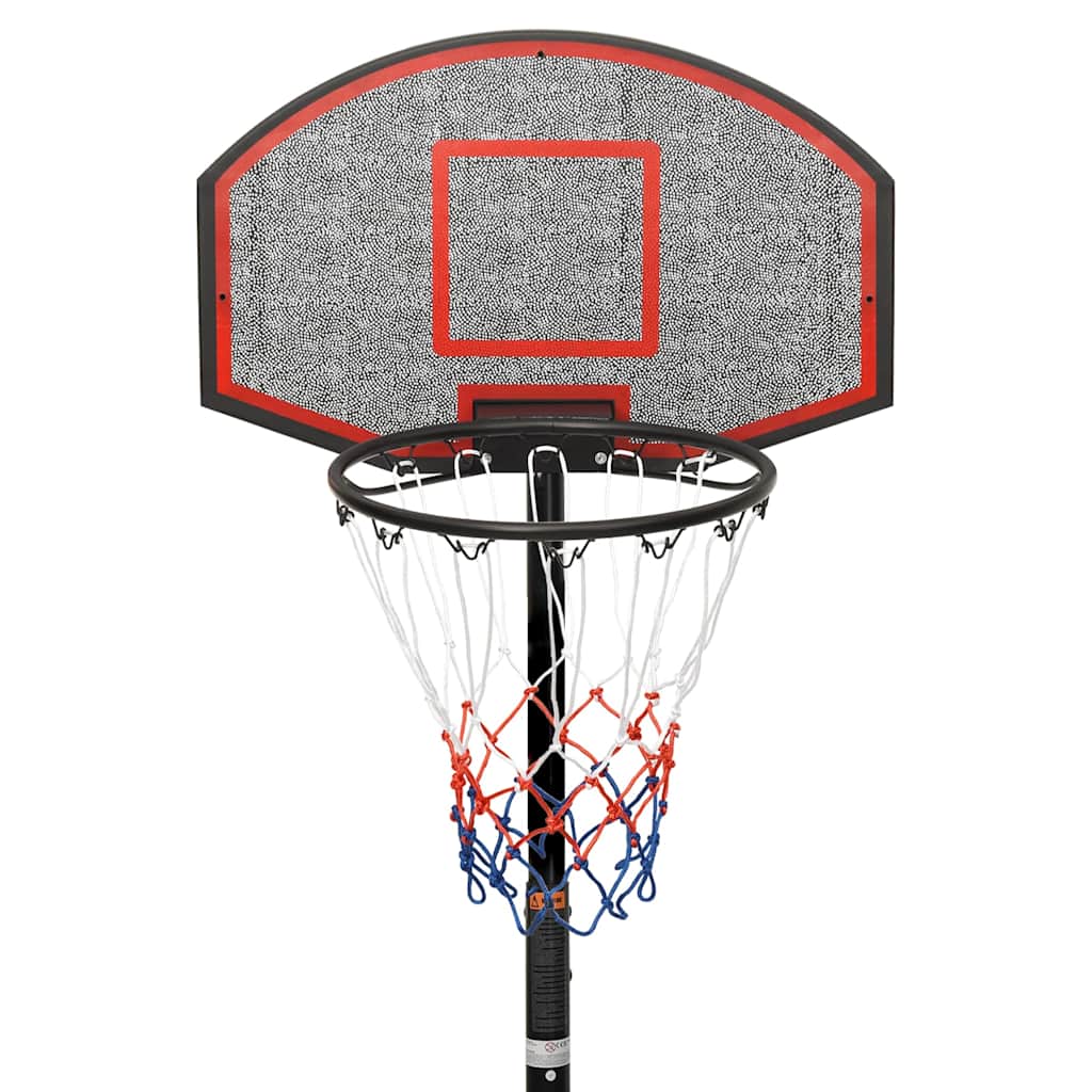 Košarkaški stalak crni 216 - 250 cm od polietilena