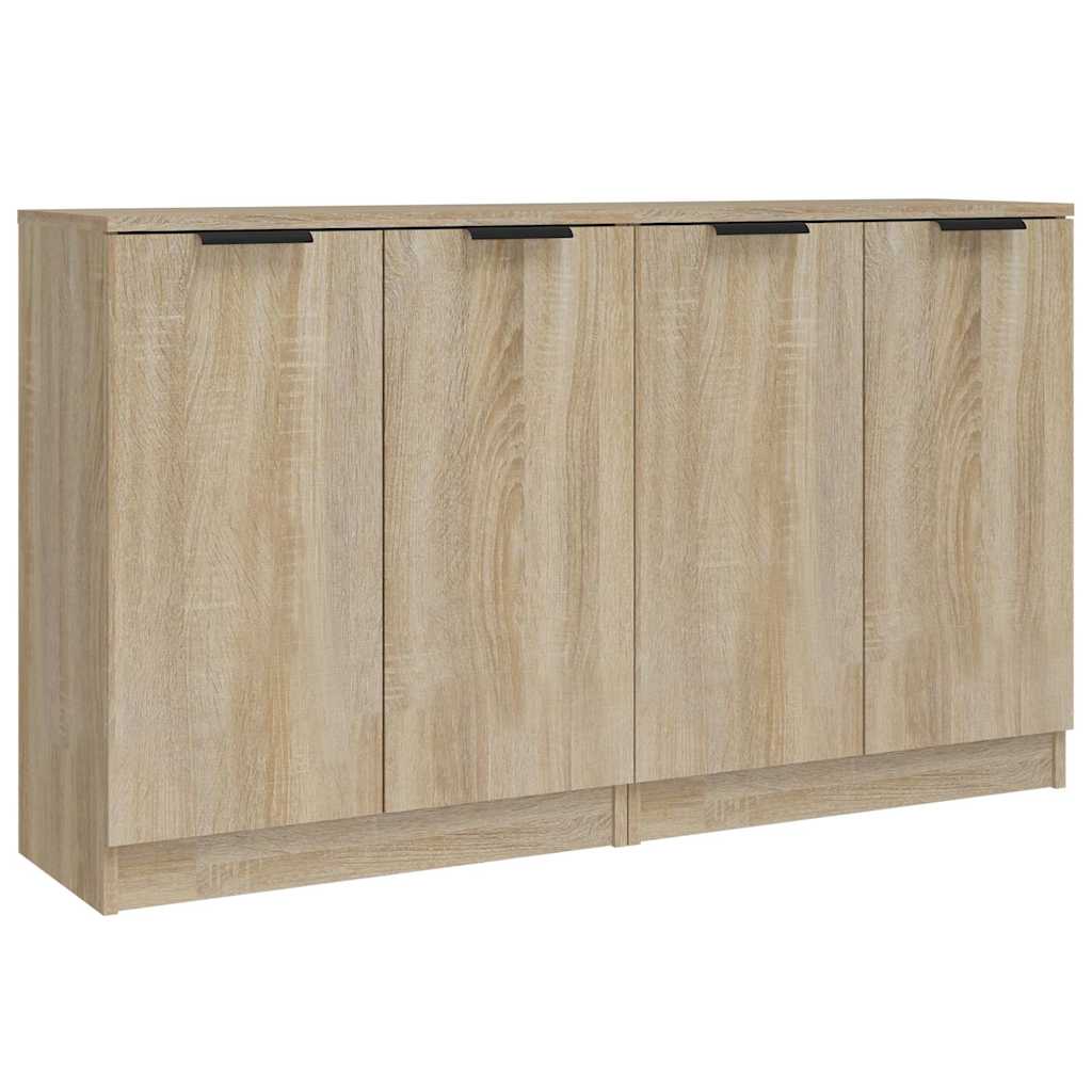 Komoda 2kom boja hrasta sonome 60x30x70cm od konstruiranog drva Smeđa