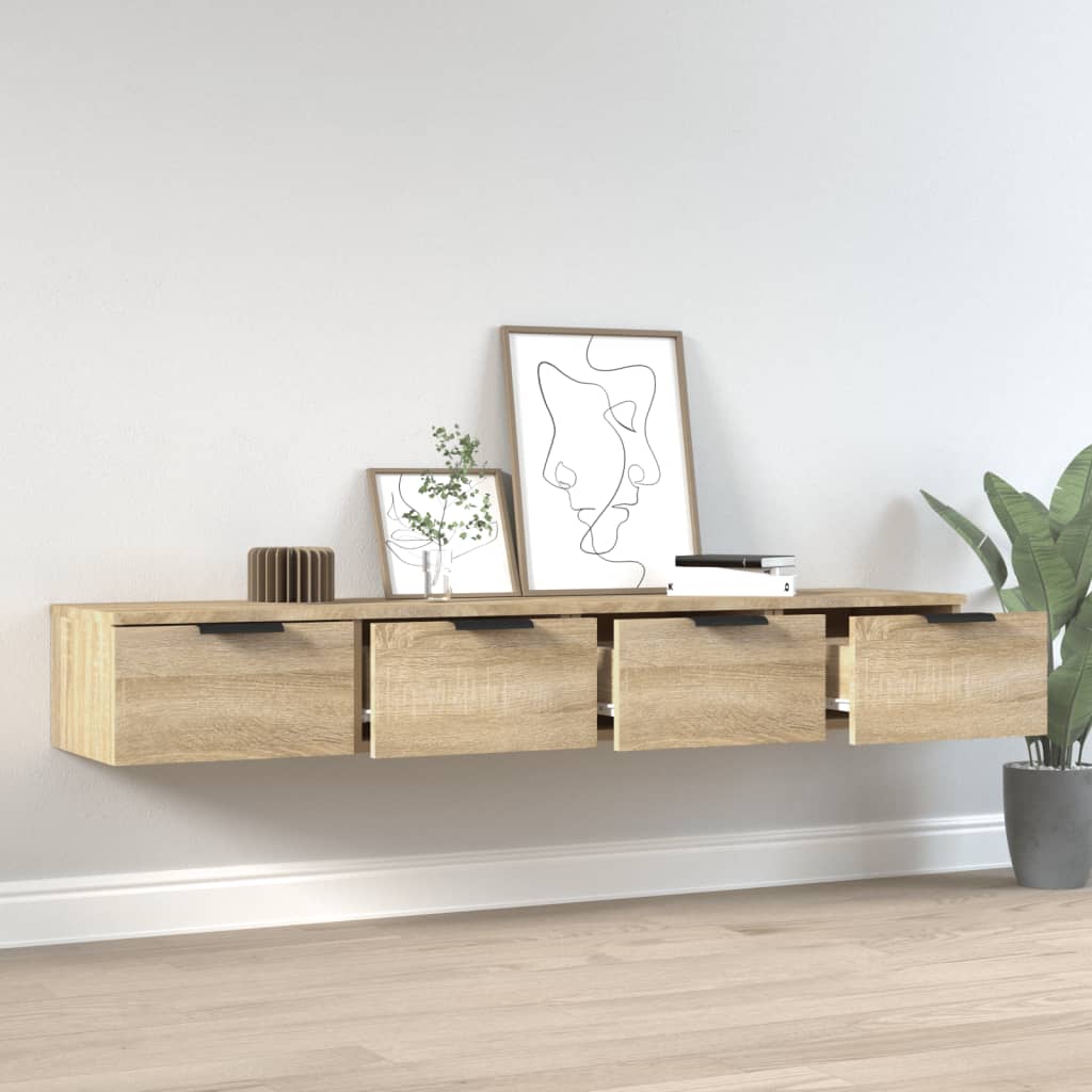Zidni ormarići 2 kom boja hrasta sonome 68x30x20 cm drveni