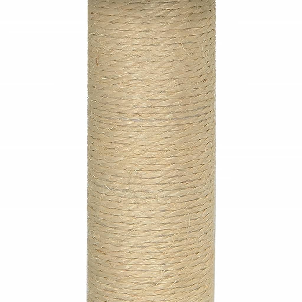 Penjalica za mačke sa stupom za grebanje svjetlosiva 74 cm