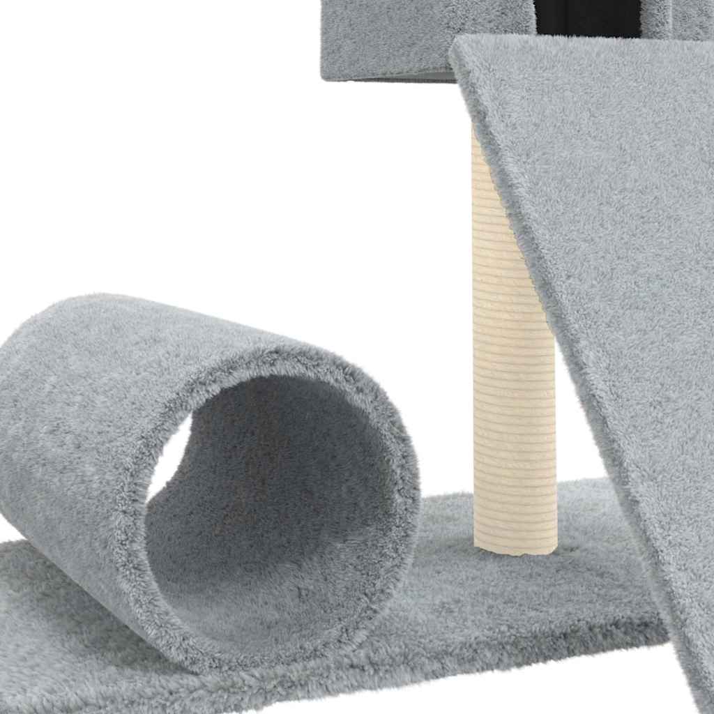 Penjalica za mačke sa stupom za grebanje svjetlosiva 59 cm
