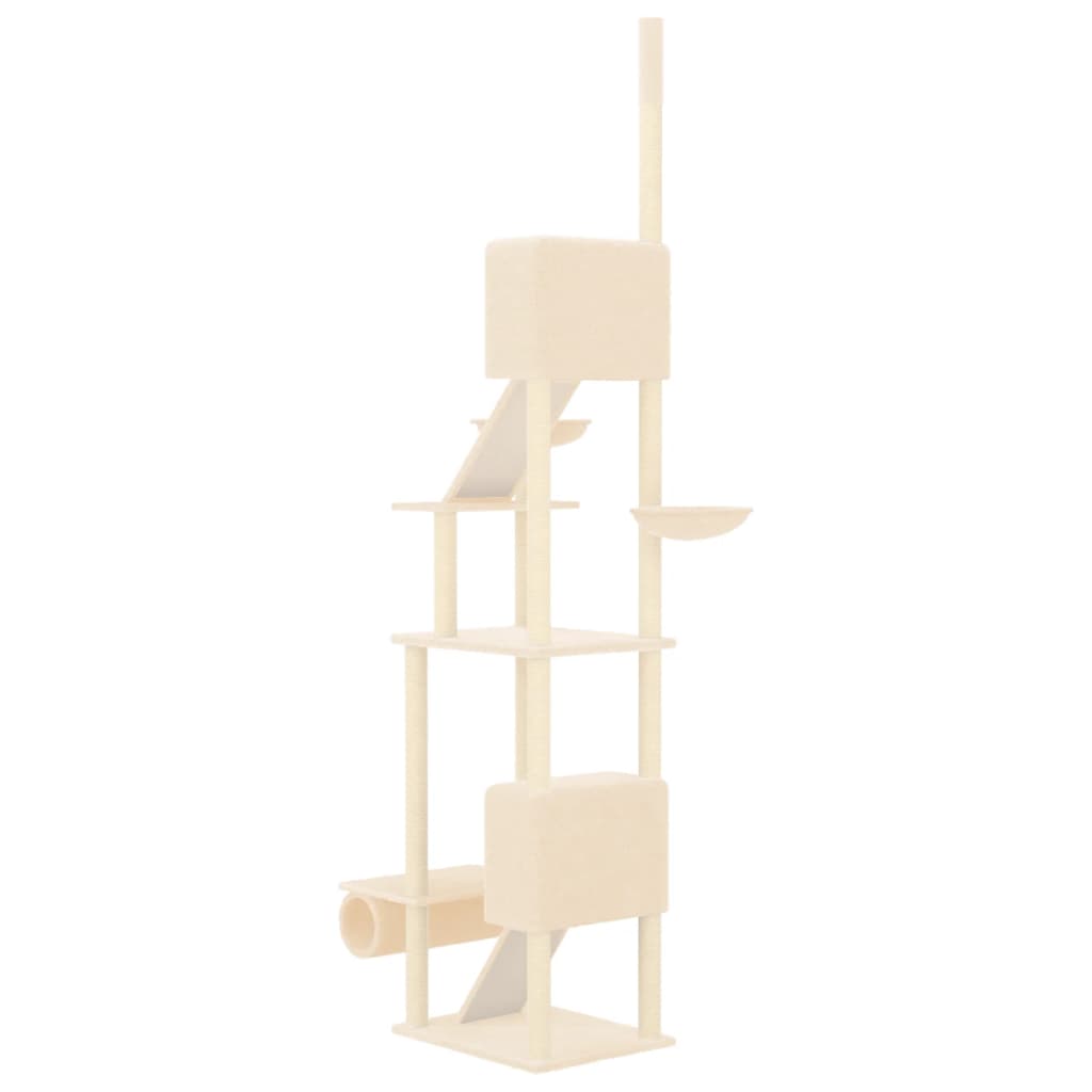 Penjalica za mačke od poda do stropa krem 277 - 303 cm