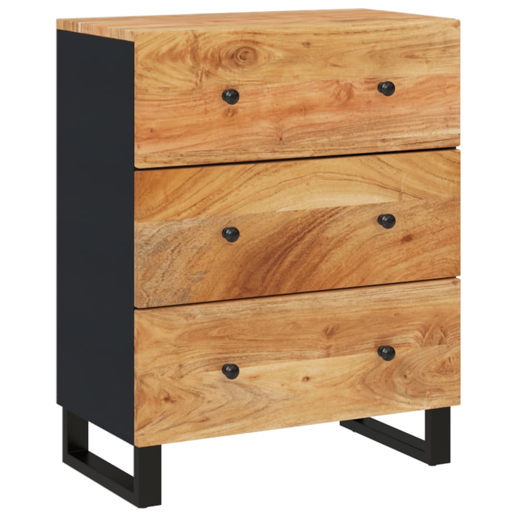 Komoda 60 x 33 x 75 cm od masivnog bagremovog drva