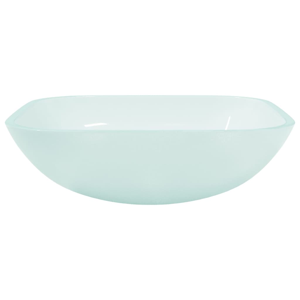 Umivaonik stakleni 42 x 42 x 14 cm matirani
