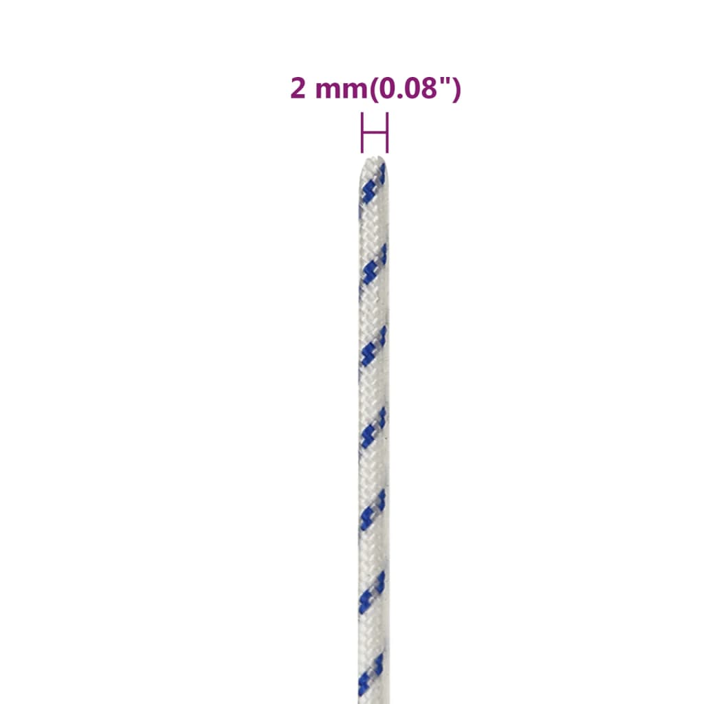 Brodski konop bijeli 2 mm 50 m od polipropilena