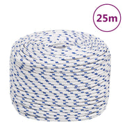 Brodski konop bijeli 8 mm 25 m od polipropilena