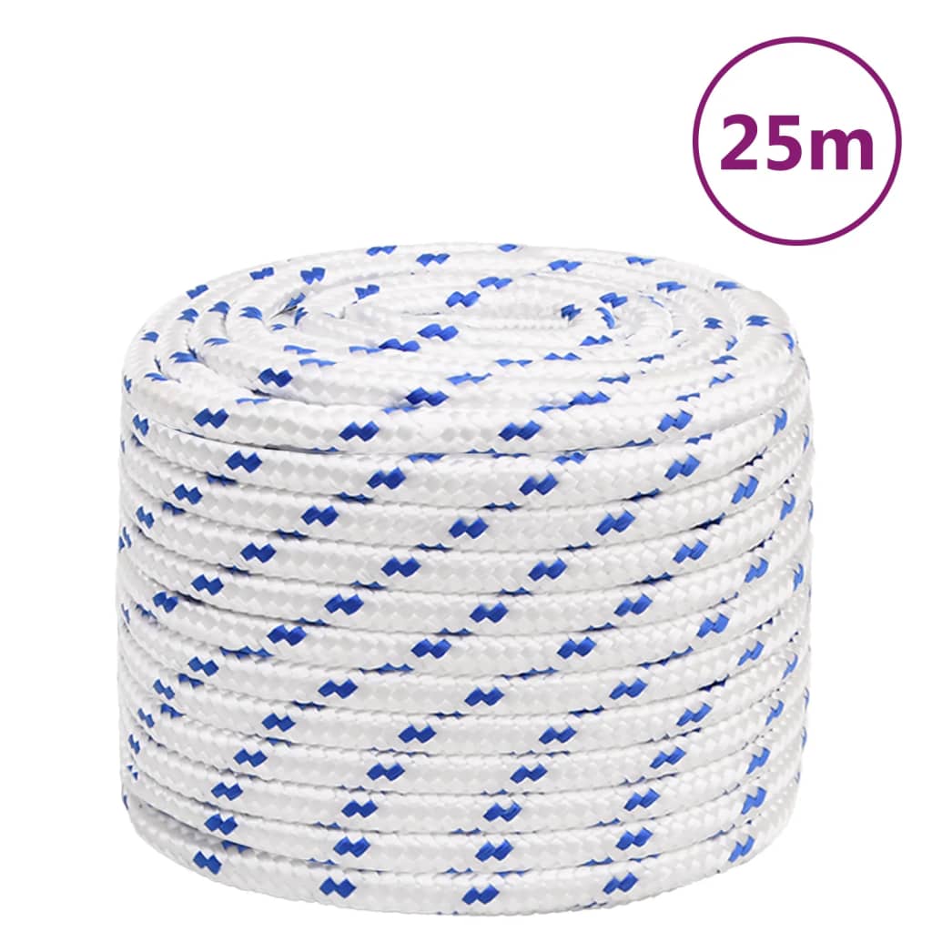 Brodski konop bijeli 18 mm 25 m od polipropilena