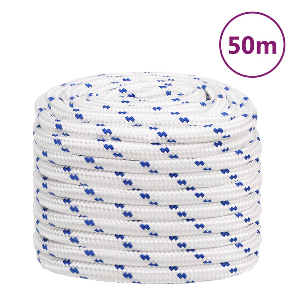 Brodski konop bijeli 20 mm 50 m od polipropilena