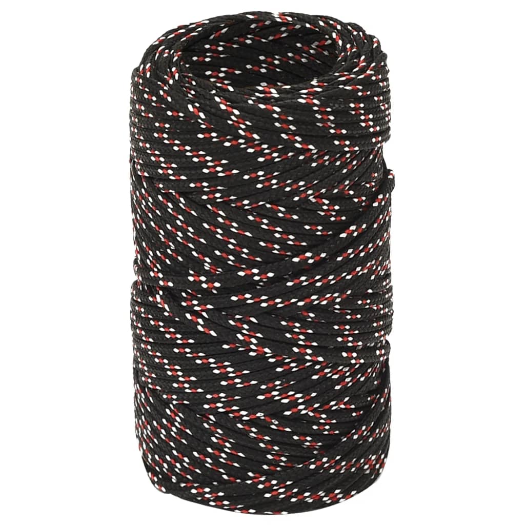 Brodski konop crni 2 mm 50 m od polipropilena