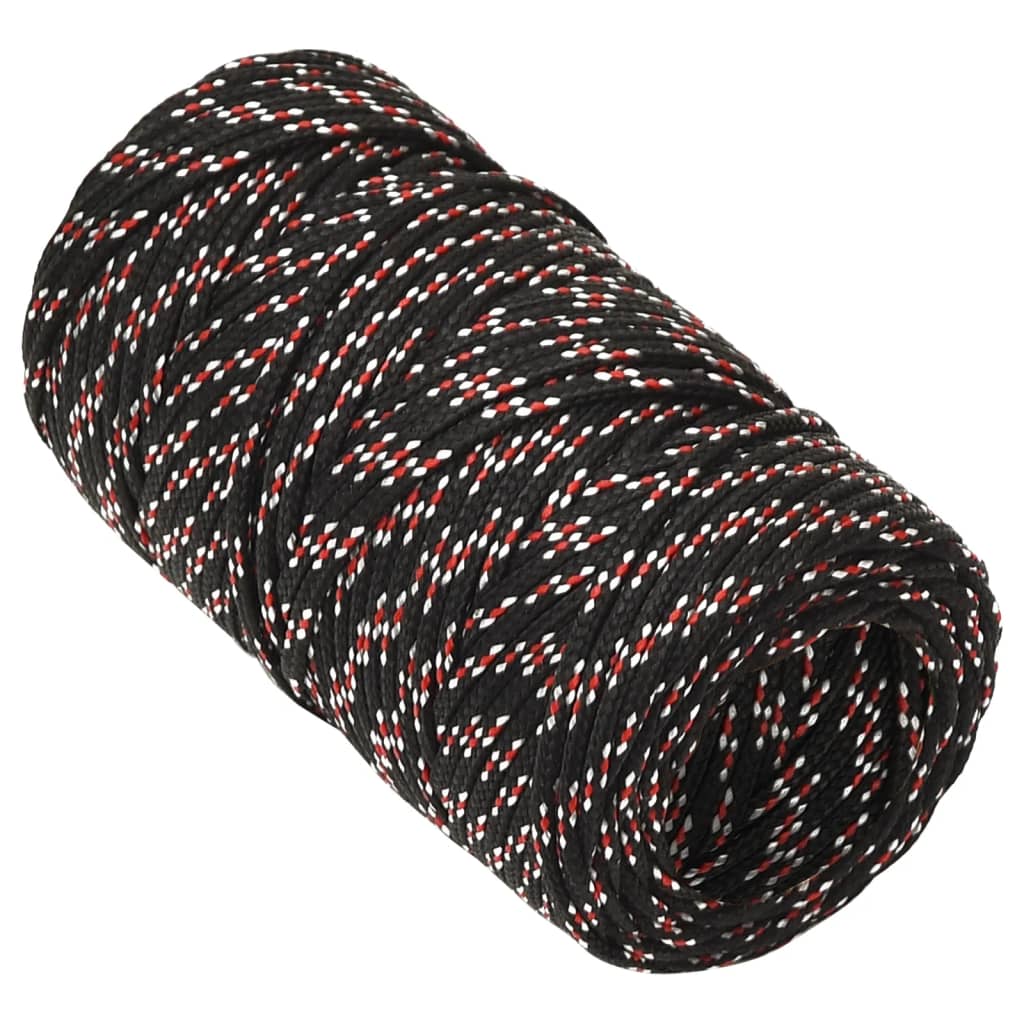 Brodski konop crni 2 mm 50 m od polipropilena