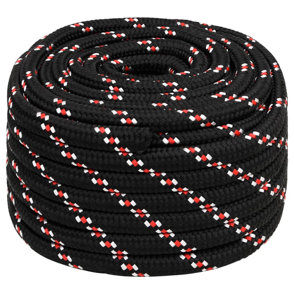 Brodski konop crni 20 mm 25 m od polipropilena